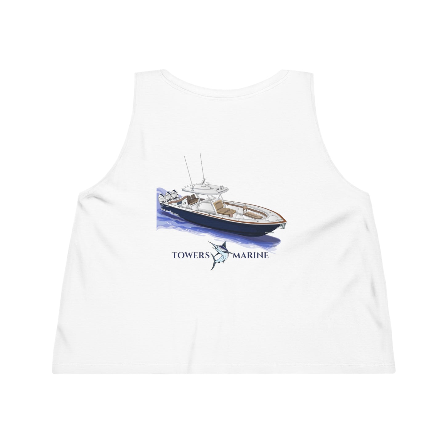 Towers Marine Women's Cropped Tank Top