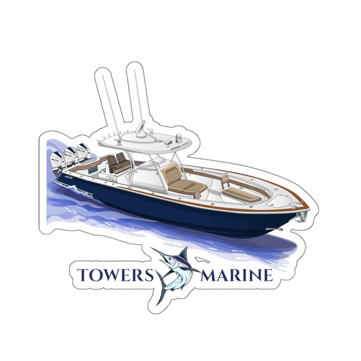 Towers Marine Stickers