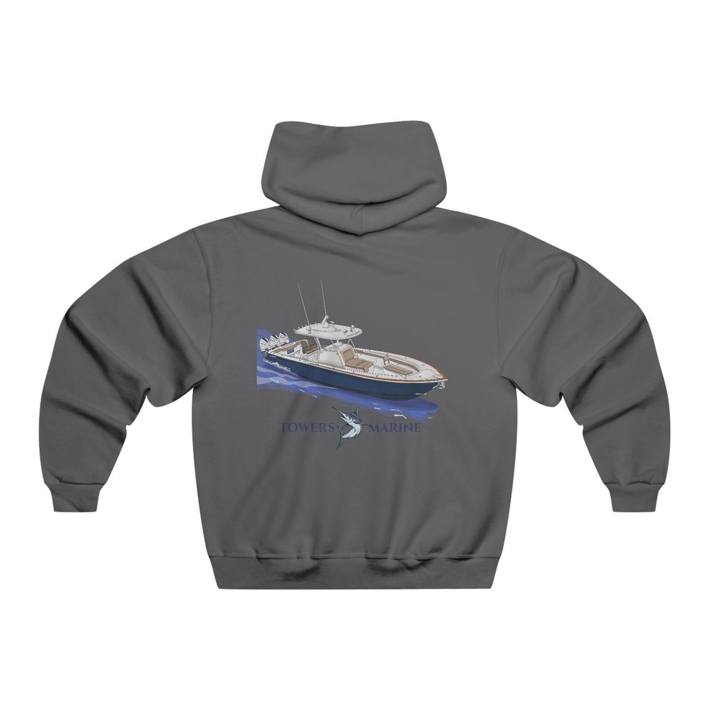 Towers Marine Men's NUBLEND® Hooded Sweatshirt