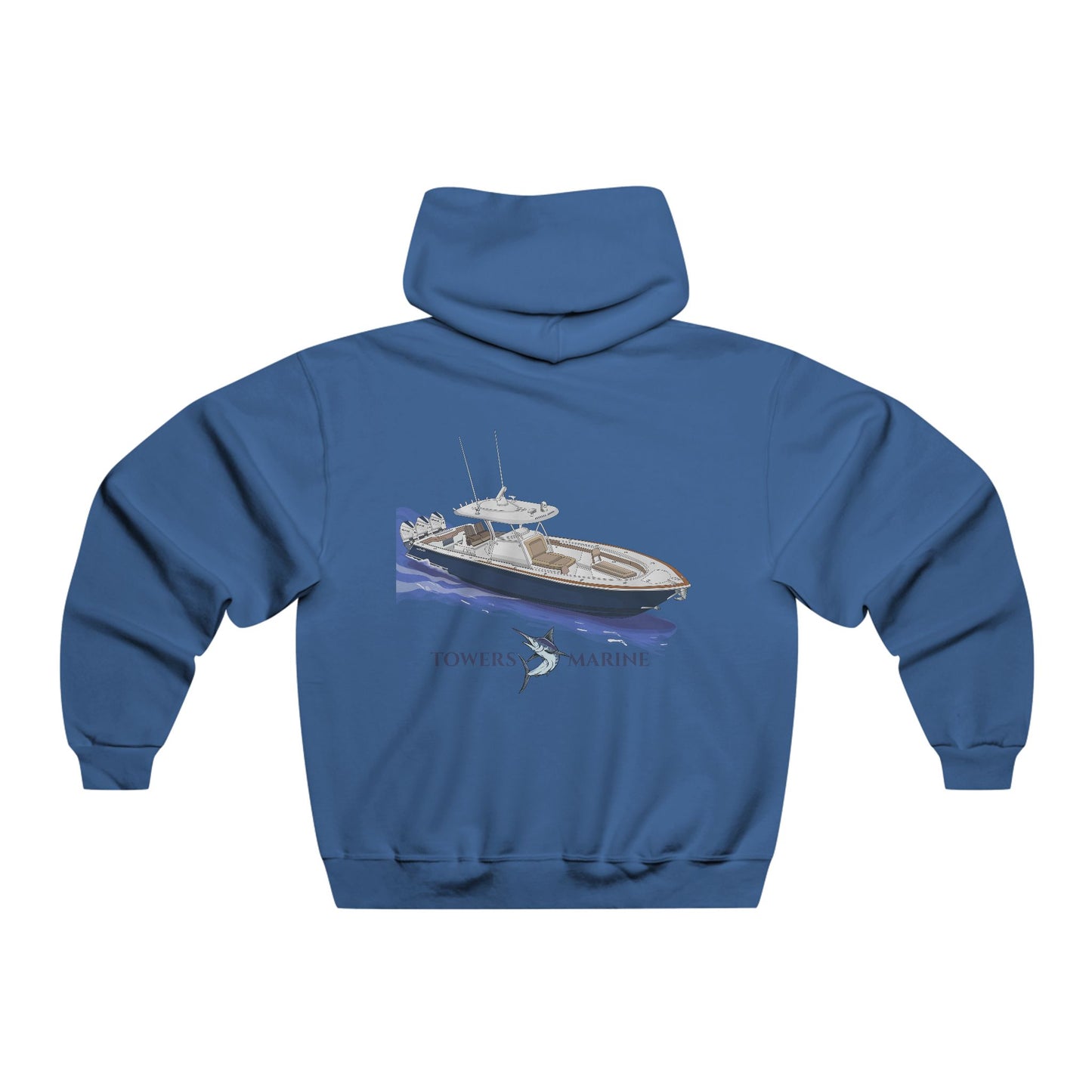 Towers Marine Men's NUBLEND® Hooded Sweatshirt